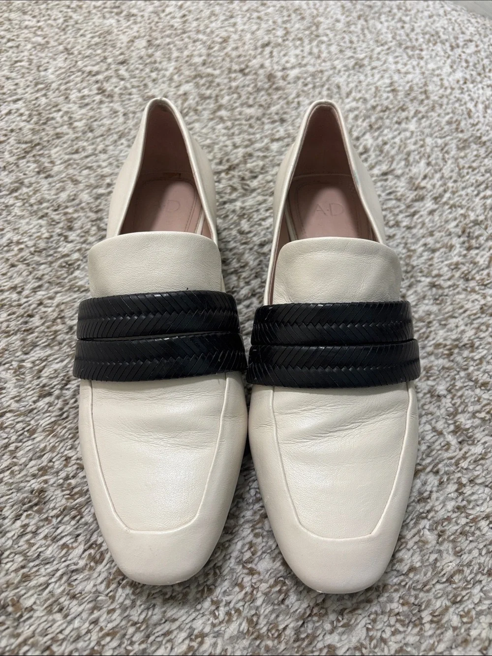 Anthropologie AD & Daughters Corya Braided leather loafer 7